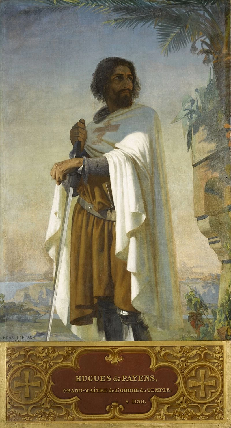 Hugues de Payens, Gran Maestro dei Templari - Château de Versailles